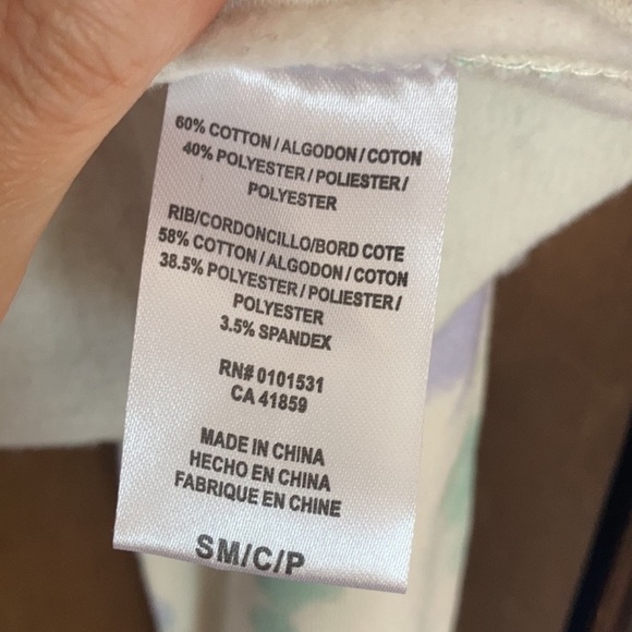 Relisted Be the change sun graphic tie dye print hoodie SM juniors - Picture 9 of 11